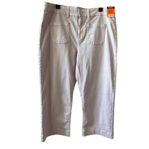 New BUFFALO DAVID BRITTON Women's Soft Lilac Brigette High Rise Pants Size 16